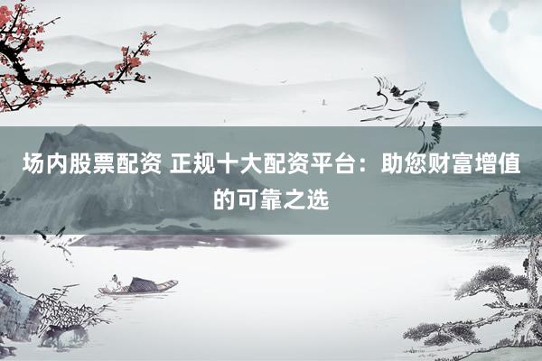 场内股票配资 正规十大配资平台：助您财富增值的可靠之选